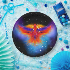 Plato De Papel Space Phoenix Nebula