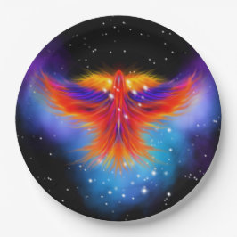 Plato De Papel Space Phoenix Nebula