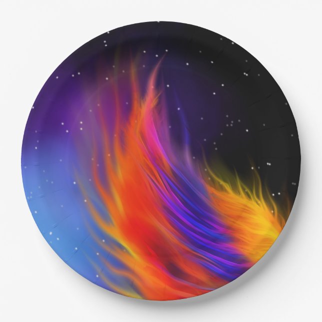 Plato De Papel Space Phoenix Wing (Anverso)