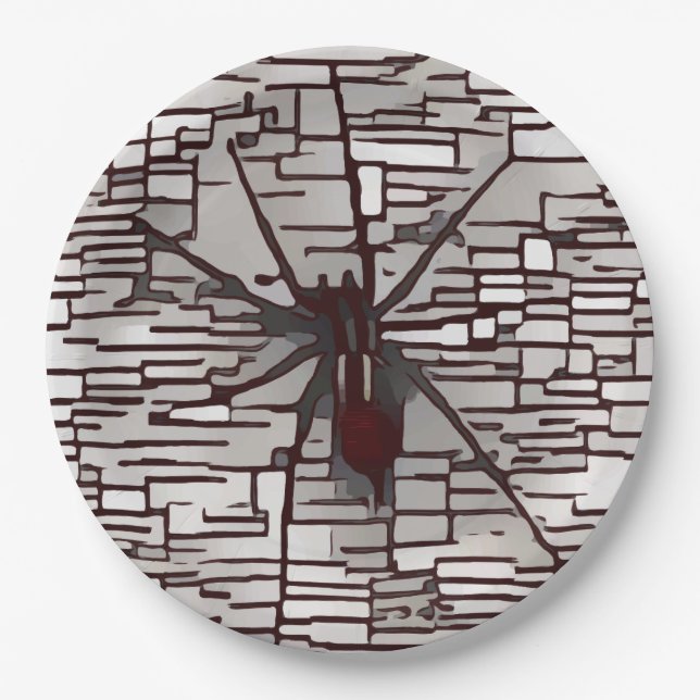 Plato De Papel Spider (Anverso)