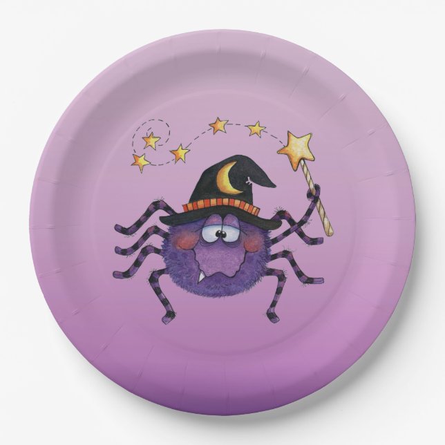 Plato De Papel Spider (Anverso)