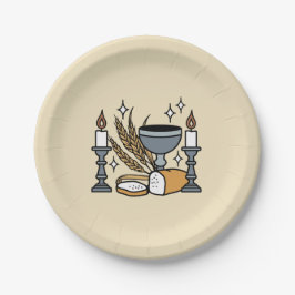 Plato De Papel Spiritual Faith and Grace – Uplifting Christian