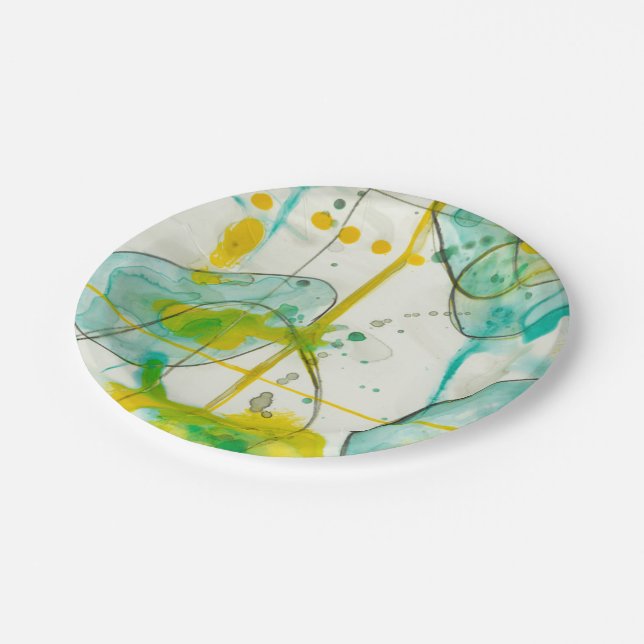 Plato De Papel Splish Splash I (Angular)