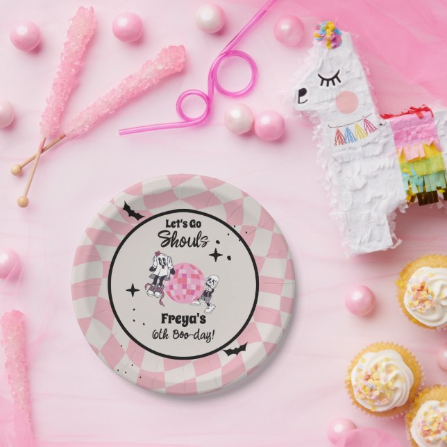 Plato De Papel Spooky Ghoul Halloween Any Age Birthday  (Fiesta)