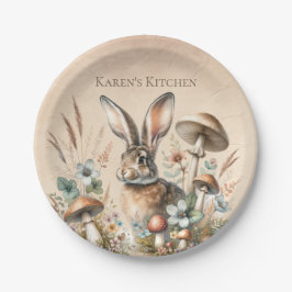 Plato De Papel Spring Jack Rabbit