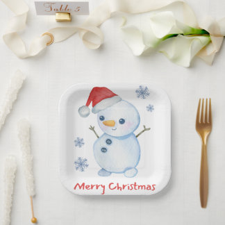 Plato De Papel Sr. Frosty