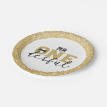 Sr. Onemaravillosas Placas de Papel