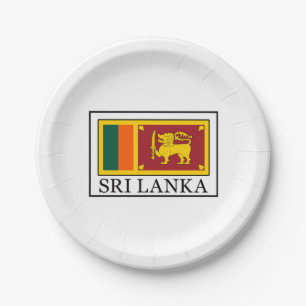 Plato De Papel Sri Lanka