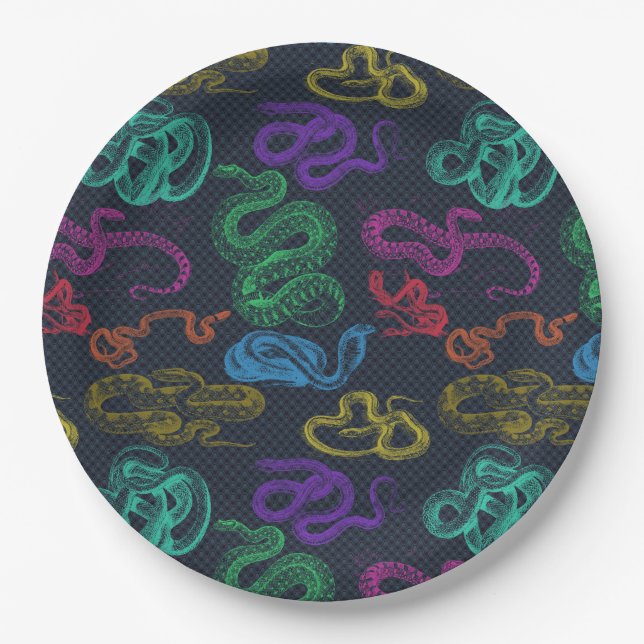 Plato De Papel ¡Sssssnakes! (Anverso)