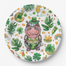 St. Patrick’s Day Glam Hippo Bikini 