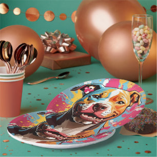 Plato De Papel Staffordshire Birthday Fun