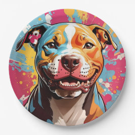 Plato De Papel Staffordshire Birthday Fun