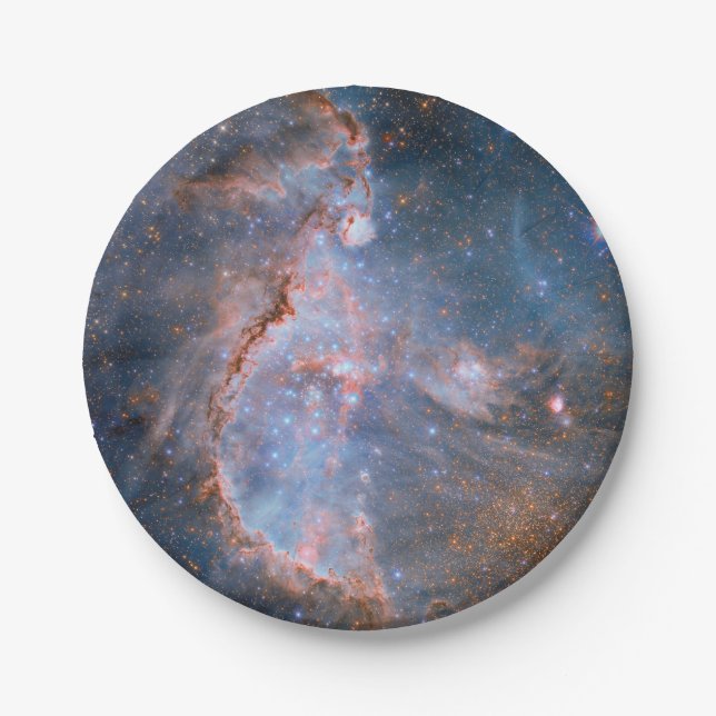 Plato De Papel Star Cluster NGC 346 (Anverso)