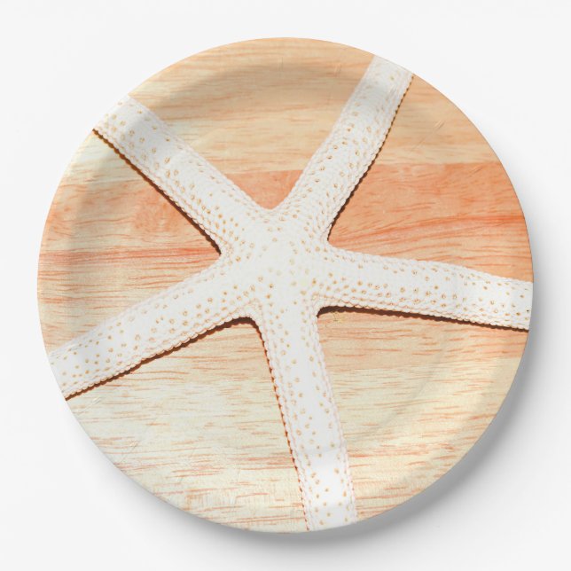 Plato De Papel Starfish (Anverso)