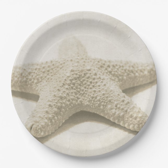 Plato De Papel Starfish (Anverso)