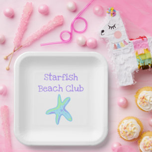 Plato De Papel Starfish Beach Club