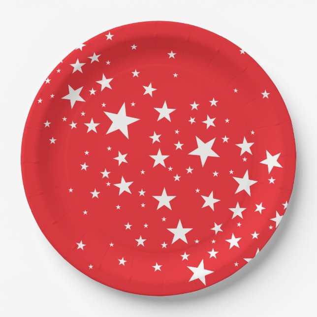 Plato De Papel Stars (Anverso)