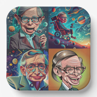 Plato De Papel Stephen Hawking Genius
