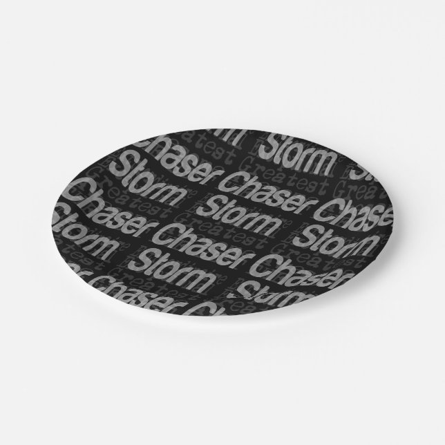 Plato De Papel Storm Chaser Extraordinaire (Angular)