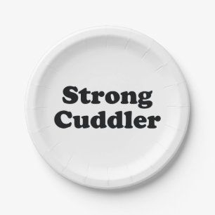 Plato De Papel Strong Cuddler