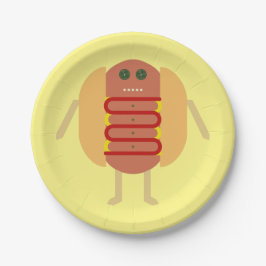 Plato De Papel Stubby Lil Weenie