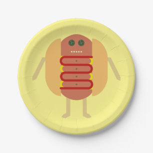 Plato De Papel Stubby Lil Weenie