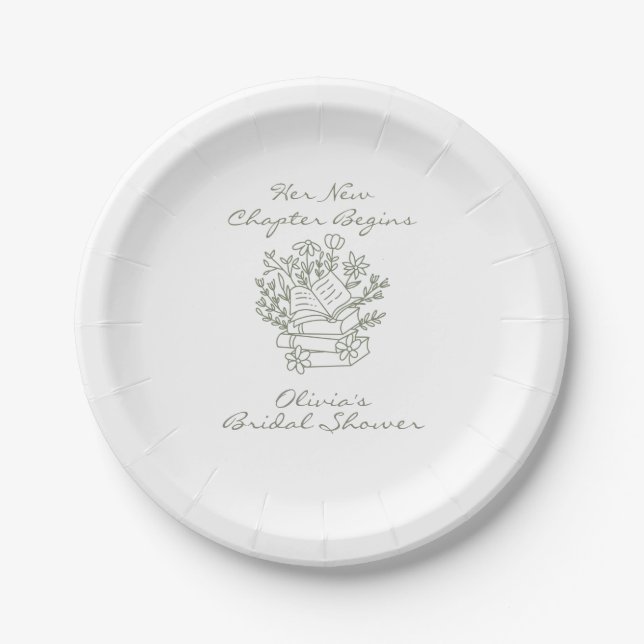Plato De Papel Su Nuevo Capítulo Comienza Invitación de Despedida (Anverso)