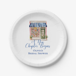 Plato De Papel Su Nuevo Capítulo Comienza Libro temático Ducha de