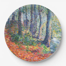 Plato De Papel Subcrecimiento forestal (por Léo Gausson)