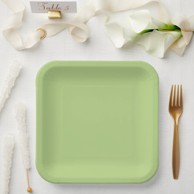Plato De Papel Sucede la mala hierba lindo cínico diente de león  (Boda)