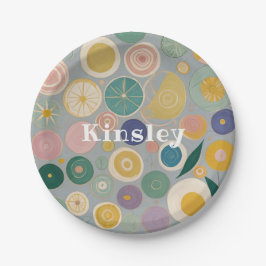 Plato De Papel Sueño Kaleidoscope personalizado