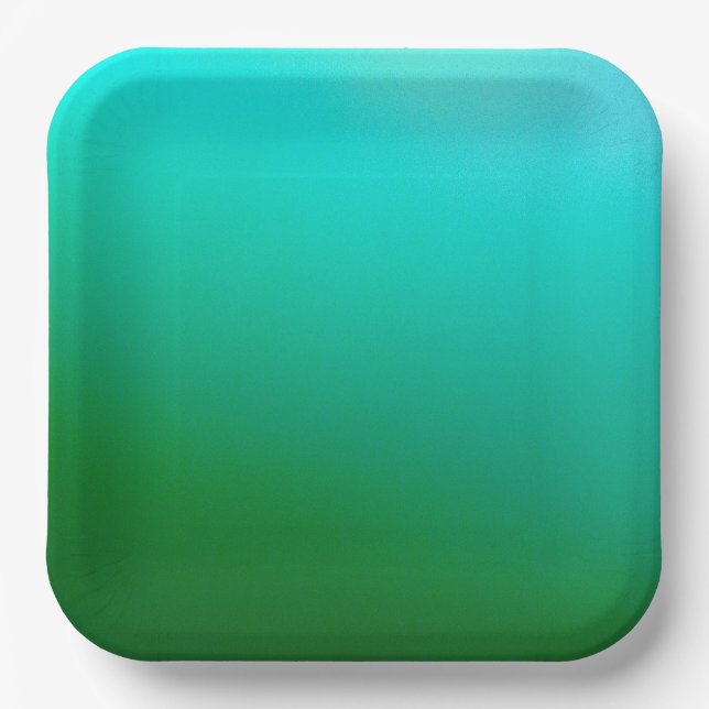 Plato de papel Sueño Verde (Anverso)