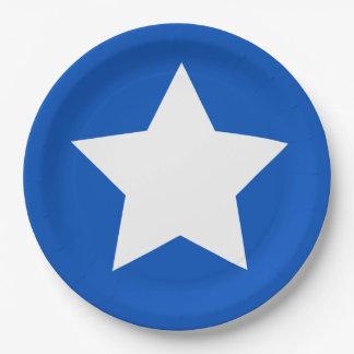 Plato De Papel Suffragette feminista moderno del símbolo