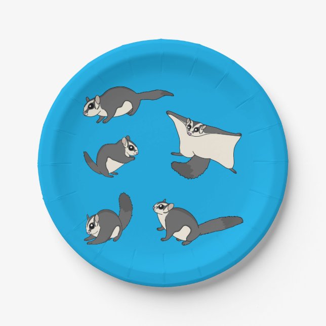 Plato De Papel Sugar Gliers (Anverso)