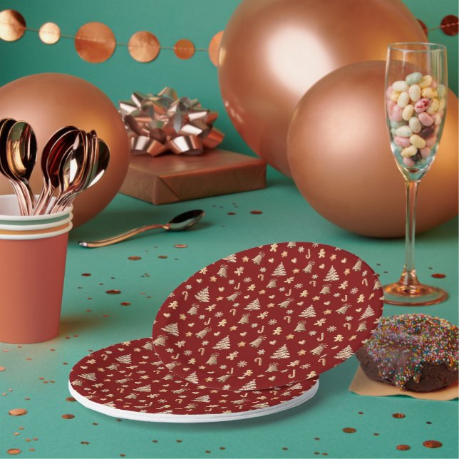 Plato De Papel Sugar & spice Christmas! (Multi)