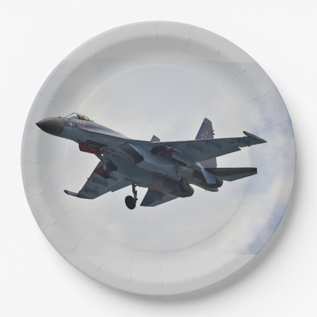 Plato De Papel Sukhoi Su-35S (Anverso)