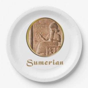 Plato De Papel sumerio