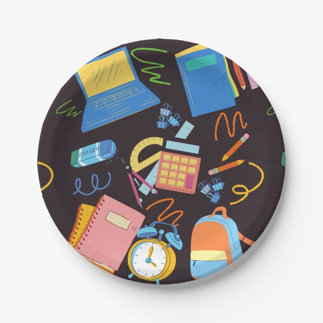 PLATO DE PAPEL SUMINISTRO ESCOLAR (Anverso)