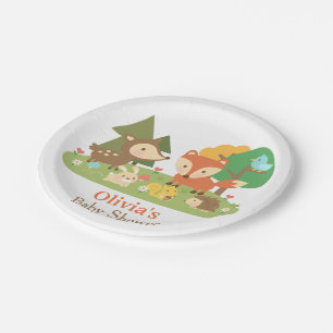 Plato De Papel Suministros de fiesta para baby shower de adorable