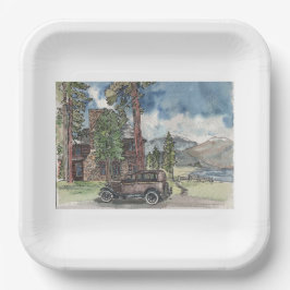 Plato De Papel Summer Hideout