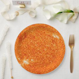 Plato De Papel Sun Tableware from Celestial Collection