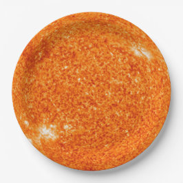 Plato De Papel Sun Tableware from Celestial Collection