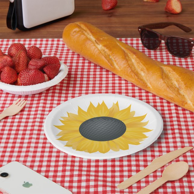 Plato De Papel Sunflower Disco Ball Retro Fiesta Vibe (Subido por el creador)