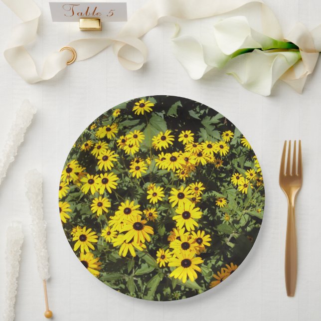 Plato De Papel Sunlit Meadow (Boda)