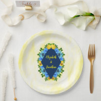 Sunny Lemon Floral Boda
