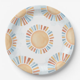 Plato De Papel Sunshine Baby Shower