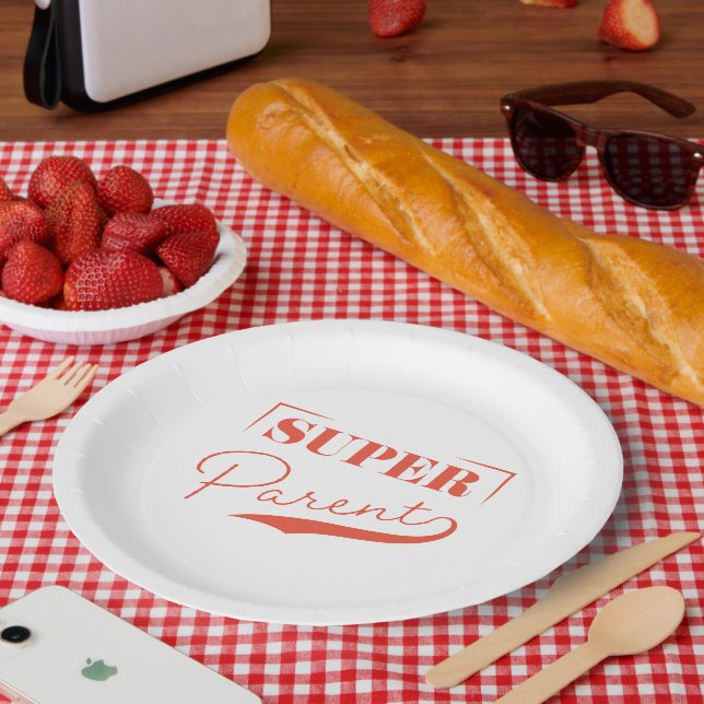 Plato De Papel Super Primario (Picnic)