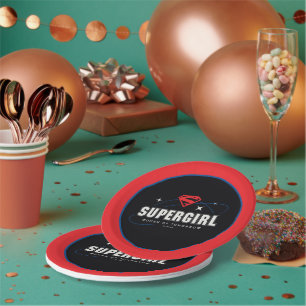 Plato De Papel Supergirl Woman of Tomorrow