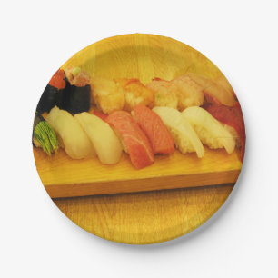 Plato De Papel Sushi 寿 司