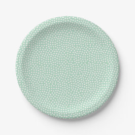 Plato De Papel Sweet Sprigs Género Placa Baby Shower neutra